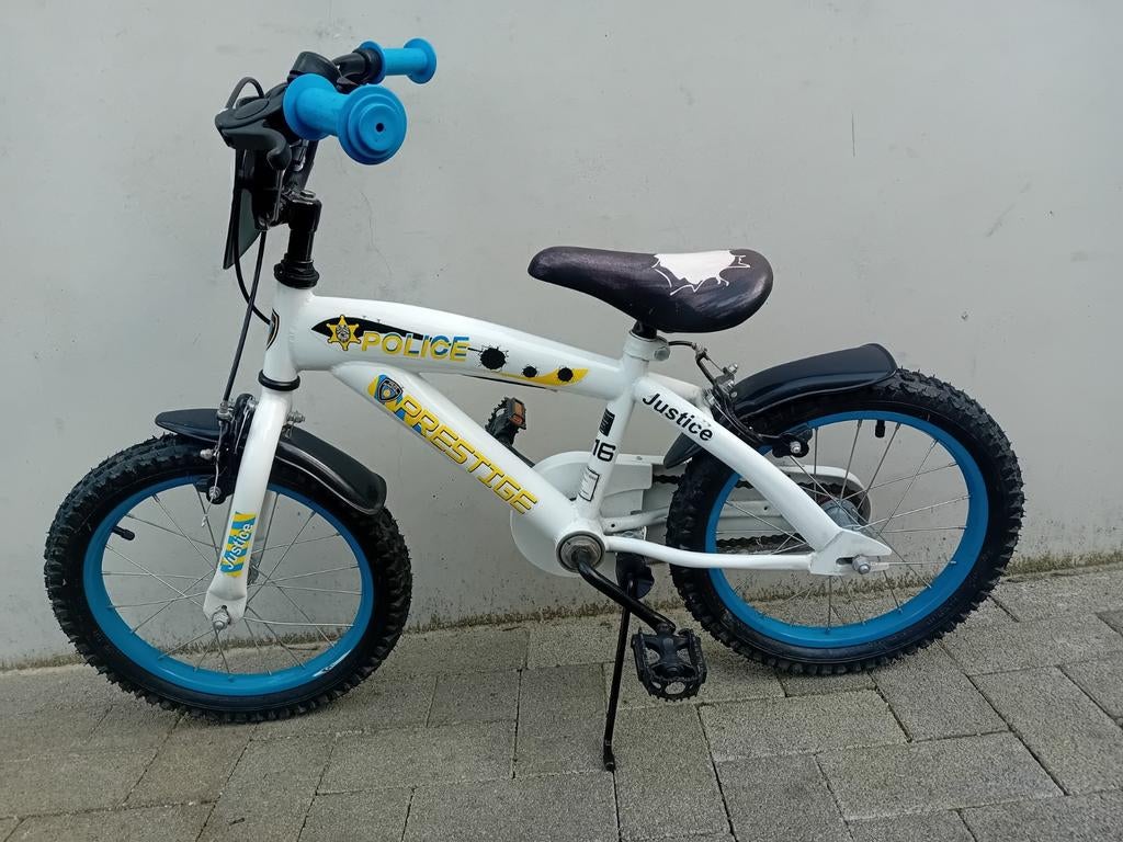 Kinderfiets Prestige Police 16inch 🚴‍♂️, Vélos & Vélomoteurs, Vélos | Cruisers & Lowriders, Utilisé, Cruiser, Moins de 47 cm