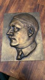 Originele bronze plakette A.H., Verzamelen, Militaria | Tweede Wereldoorlog, Ophalen of Verzenden