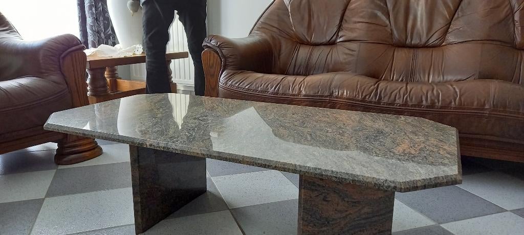 granieten salontafel, Ophalen, 100 tot 150 cm, 50 tot 75 cm, 50 tot 100 cm