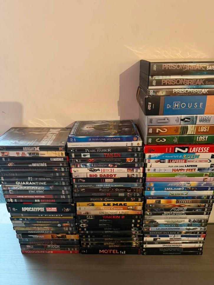 vend/échange dvd contre blu ray, Cd's en Dvd's, Dvd's | Overige Dvd's, Zo goed als nieuw, Boxset, Ophalen