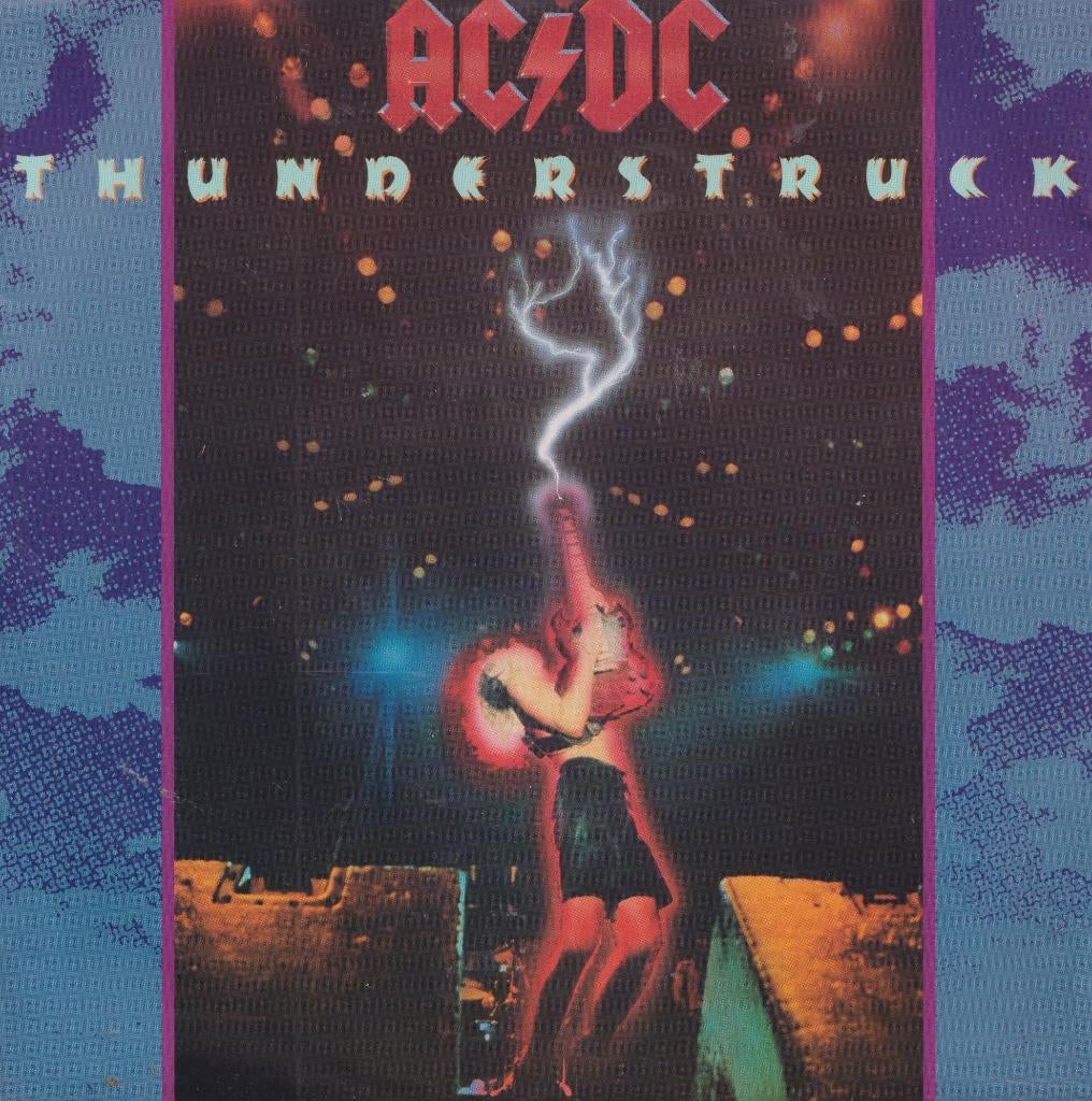 AC/DC – Thunderstruck / Fire your guns – Single, Cd's en Dvd's, Vinyl Singles, Gebruikt, Single, Rock en Metal, 7 inch, Ophalen of Verzenden