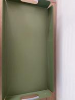 Dienblad donkergroen, Ophalen, Zo goed als nieuw