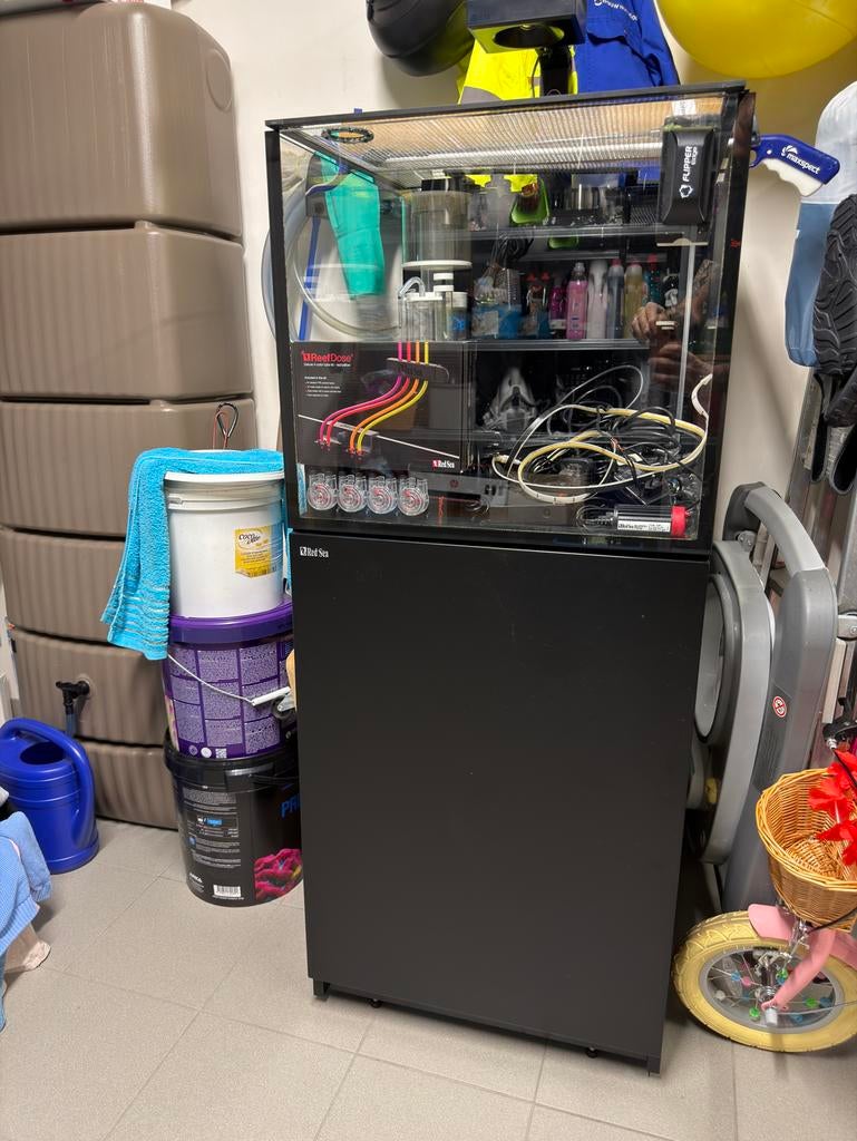 Startklaar zeeaquarium Redsea reefer 200 XL, Dieren en Toebehoren, Ophalen, Verwarming, Gebruikt, Red Sea