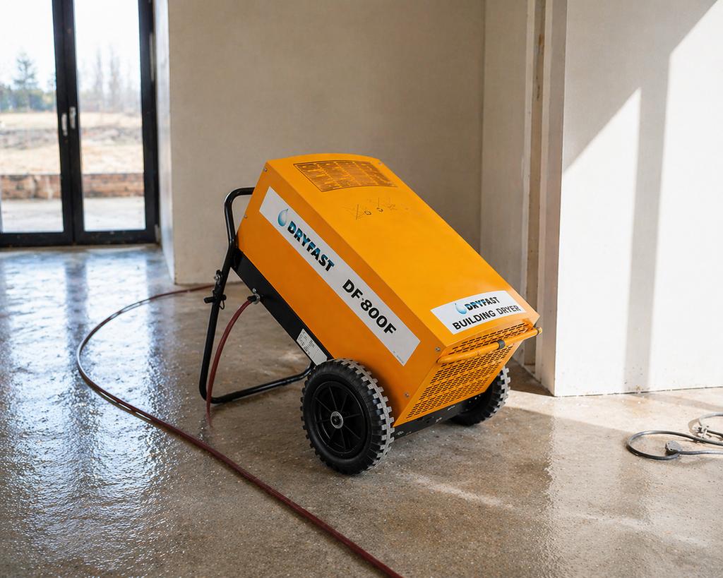 Déshumidificateur Dryfast df800f à louer, Electroménager, Équipement de traitement de l'air, Comme neuf, Déshumidificateur, Enlèvement