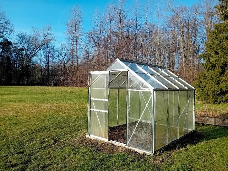 Serre, Jardin & Terrasse, Serres, Utilisé, Serre, Aluminium, Verre, Enlèvement