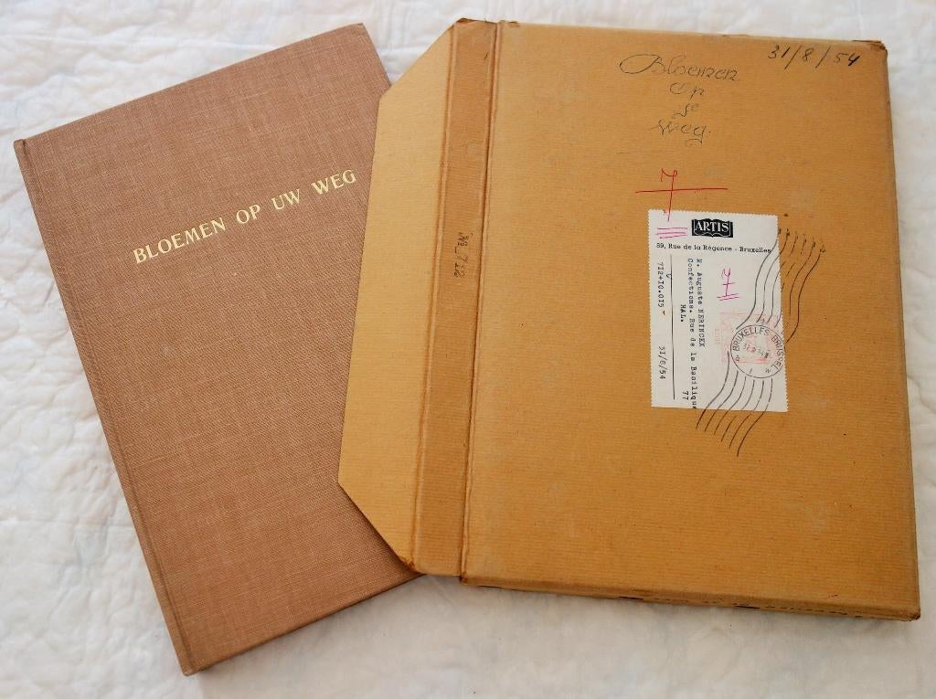 Artis Prentenalbum Bloemen op uw weg (1954)., Livres, Livres d'images & Albums d'images, Enlèvement ou Envoi, Comme neuf, Artis historia