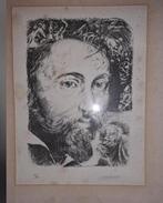 lithografie Guillaume Michiels, Antiek en Kunst, Ophalen of Verzenden