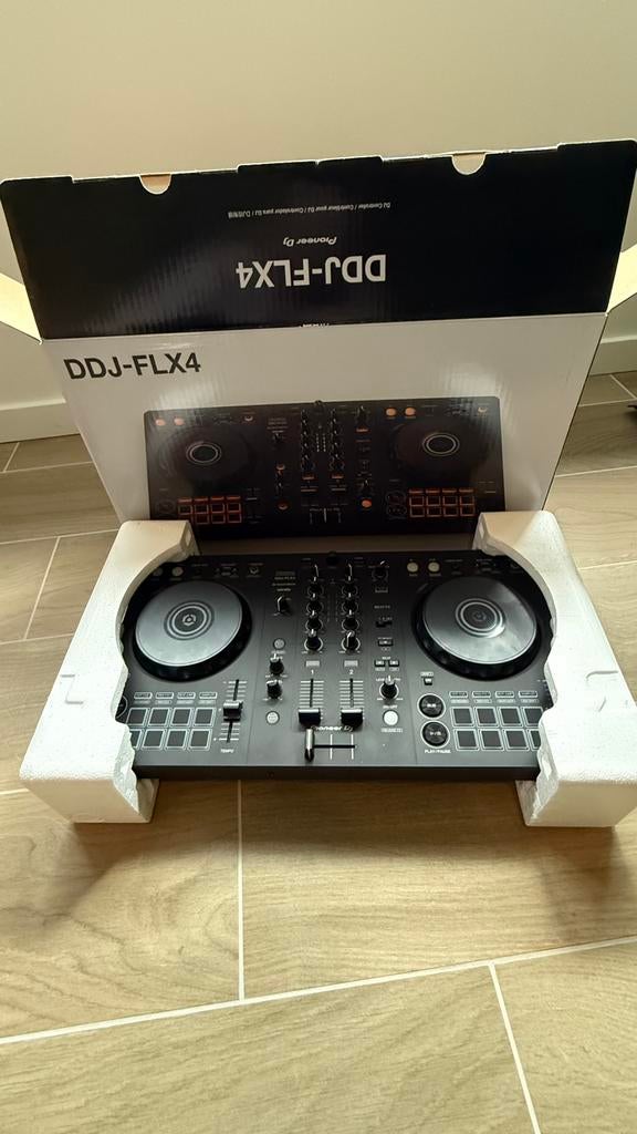 ② Pioneer DDJ-FLX4 + HDJ-X5 DJ set | zo goed als nieuw — Dj-sets