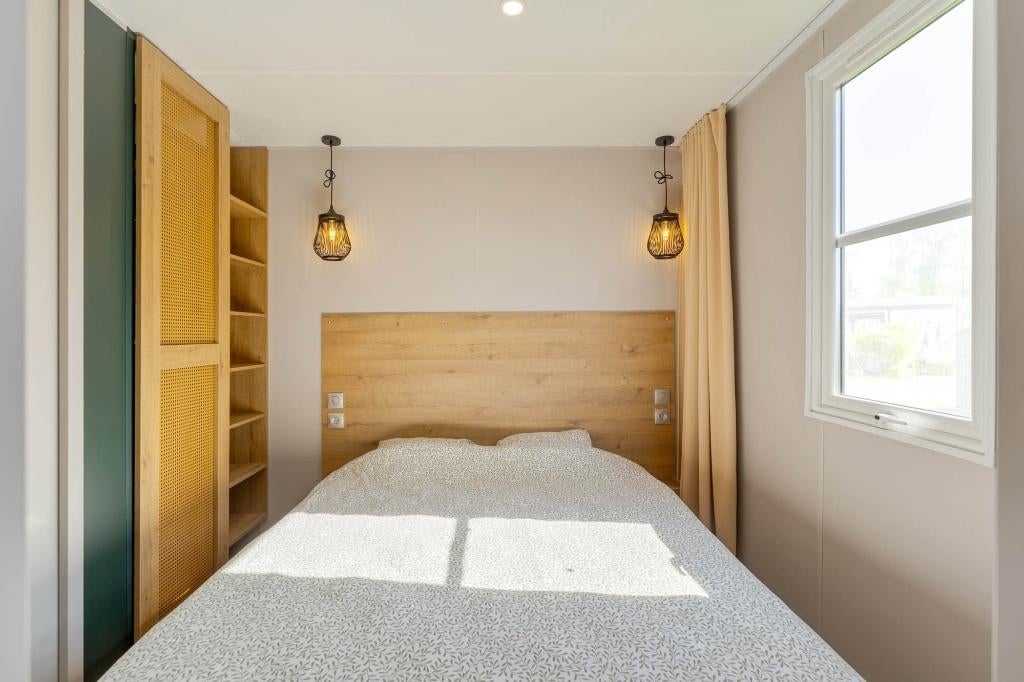 chalet te koop als nieuw. Prima investering, Immo, Chalet, 2 slaapkamers, Provincie Limburg