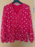 chemisier blouse manches longues femme Miss Liberto - T. 38, Rouge, Taille 38/40 (M), Enlèvement ou Envoi, Miss Liberto