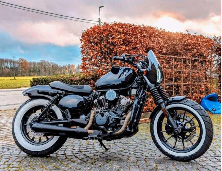 Unieke V-twin Hyosung bobber 125 aquila, Motos, Motos | Hyosung, Particulier, Autre, jusqu'à 11 kW, 2 cylindres, Permis Moto A1 minimum