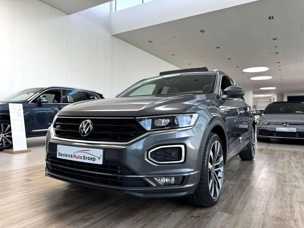 Volkswagen T-Roc 2.0TSI DSG R-LINE*4 MOTION*TOPUITVOERING !, Autos, Volkswagen, Euro 6, Noir, 5 portes, 1652 kg