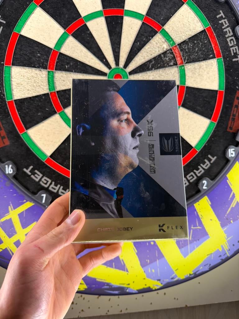 Chris dobey pijlen 24G, Sport en Fitness, Darts, Ophalen, Zo goed als nieuw, Pijlen
