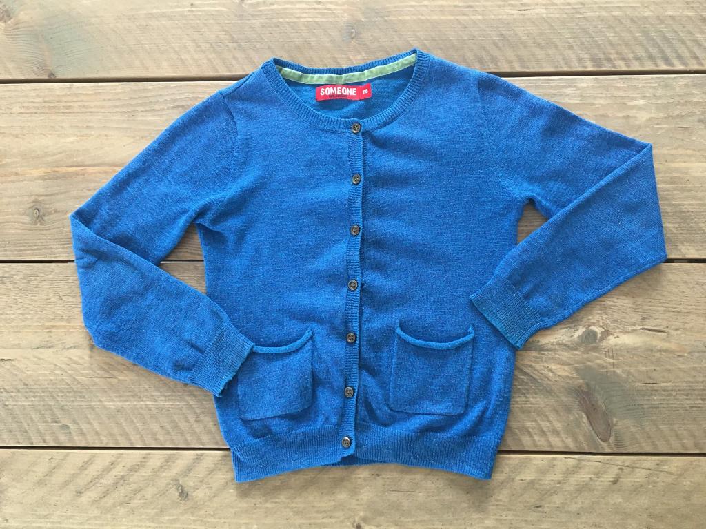 Cardigan SOMEONE 3 x bleu, turquoise et rouge taille 116, Enfants & Bébés, Vêtements enfant | Taille 116, Enlèvement ou Envoi