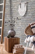 Papier peint vinyle Motif briques différentes couleurs, Maison & Meubles, Envoi, 75 m² ou plus, Gris, Ikea