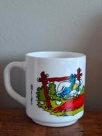 Tasses et verres Schtroumpf des années 80, Enlèvement