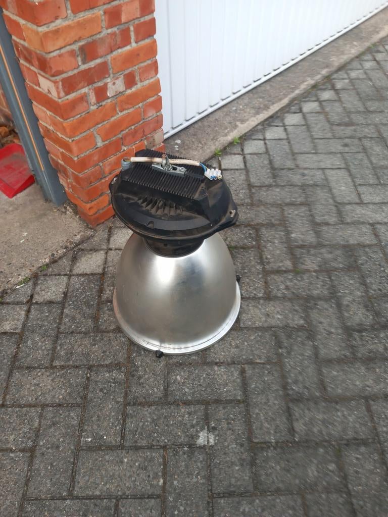 Zeer pracht gr lamp, Ophalen