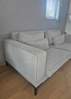 2 lichtgrijze zetels van PassePartout, Huis en Inrichting, Zetels | Zetels, Ophalen, Gebruikt, Rechte bank, Modern