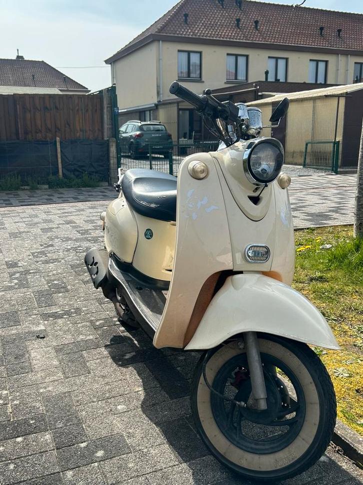 A-Klasse Brommer – Ideaal voor Opmaak of Onderdelen!, Fietsen en Brommers, Scooters | Overige merken, Gebruikt, Klasse A (25 km/u)