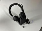 Jabra evolve2 65 Link380A stereo stand nieuwstaat, Computers en Software, Mute-functie, On-ear, Ophalen of Verzenden, Zo goed als nieuw