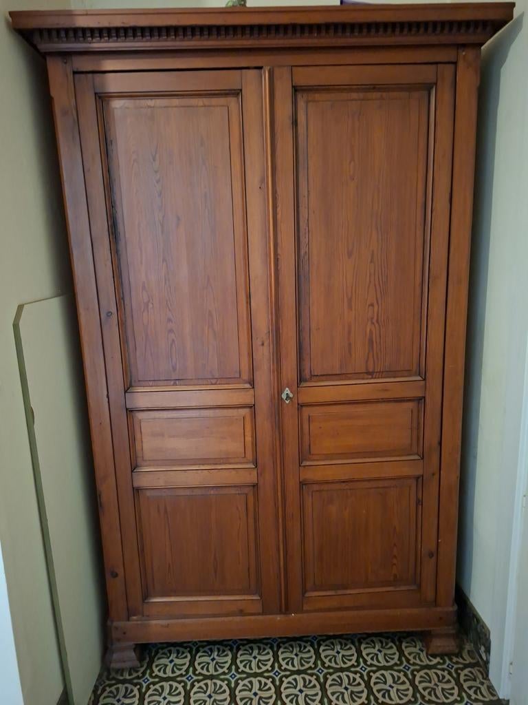 Armoire en pin authentique, Antiquités & Art, Enlèvement