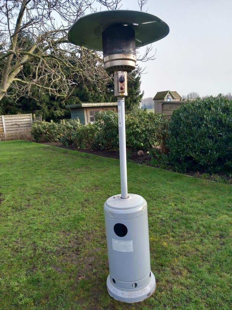 Terrasverwarmer met gas ontspanner, Tuin en Terras, Ophalen