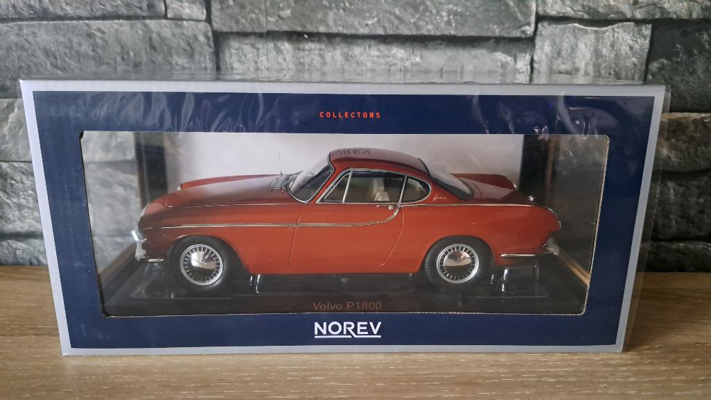 Volvo P1800 1961 1/18éme norev, Auto, Norev, Ophalen of Verzenden, Norev