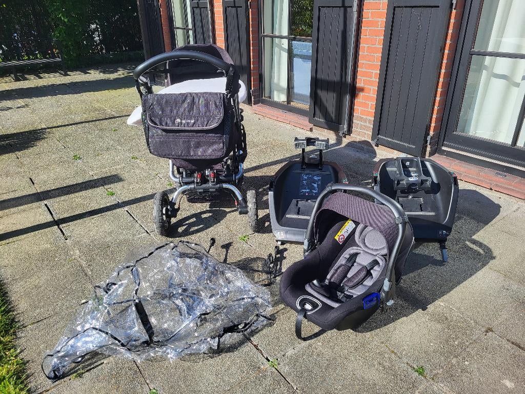 Buggy isofix, Kinderen en Baby's, Ophalen, Gebruikt, Overige merken, Zonnekap