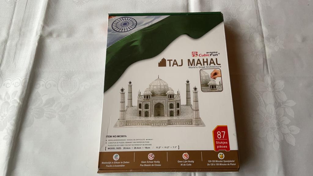 3D puzzel  Taj mahal, Ophalen, Nieuw