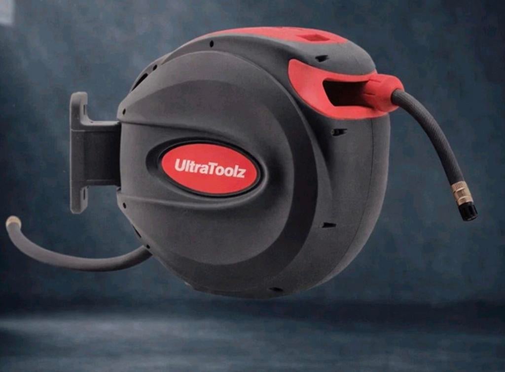 Enrouleur de tuyau à air Ultratoolz 30 mètres, Enlèvement ou Envoi