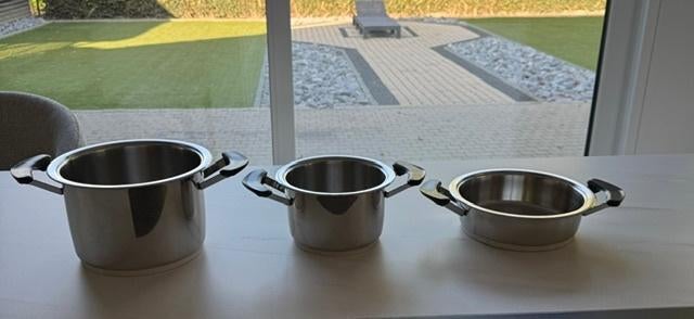 Kookpotten, Huis en Inrichting, Keuken | Potten en Pannen, Ophalen, Gebruikt, Overige typen, Keramische plaat