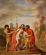 10e statie Jezus wordt van zijn klederen ontdaan, Antiek en Kunst, Kunst | Schilderijen | Klassiek, Ophalen of Verzenden