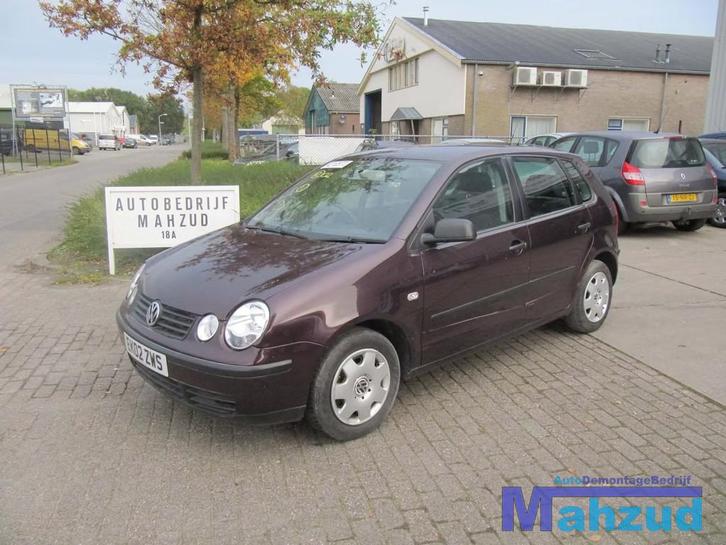 POLO 9N INTERIEUR 5 DEURS GRIJS COMPLEET, Auto-onderdelen, Interieur en Bekleding, Volkswagen, Gebruikt