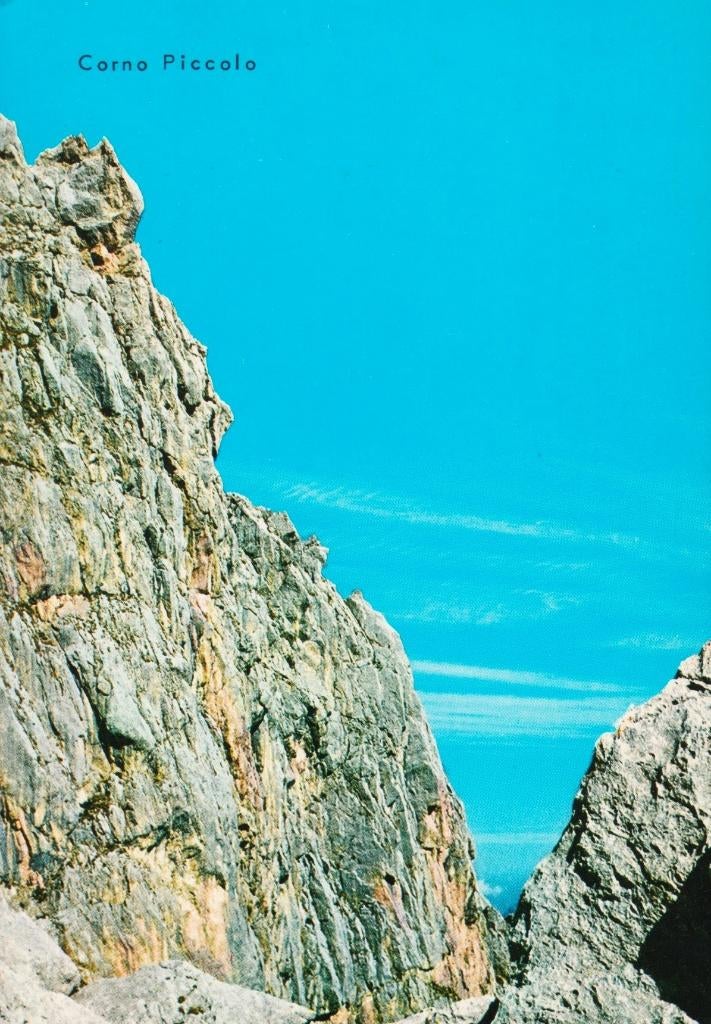 1977 - ITALIE - Gran Sasso d'Italia : Cresta Nord-Est, Collections, Cartes postales | Étranger, Envoi, 1960 à 1980, Non affranchie