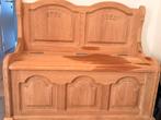 Massief eiken bank/kist, Antiek en Kunst, Ophalen
