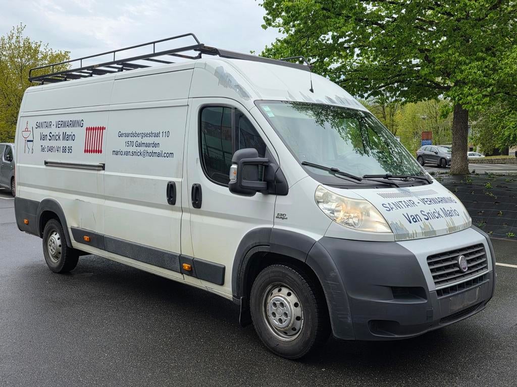 Fiat Ducato L4H2 - 2287 cc - 2013 - 168.000 KM - 1e Eigenaar, Voorwielaandrijving, Euro 5, Zwart, 2287 cc