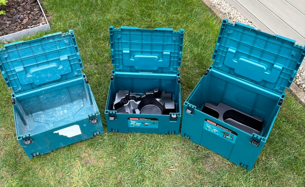 Lege makita kofers, Ophalen, Zo goed als nieuw