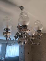 Grote klassieke kroonluchter – Delfts blauw keramiek, Antiek en Kunst, Ophalen