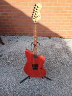 1 of 1 handbuilt carnage red jazzmaster evt ruil, Muziek en Instrumenten, Ophalen of Verzenden