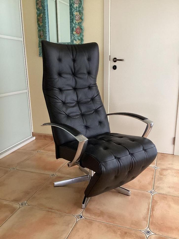 Jori relax MULTI-MOVE Square(als nieuw), Maison & Meubles, Fauteuils, Comme neuf, Cuir, Enlèvement