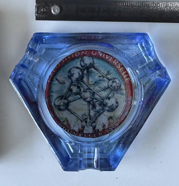 Cendrier - Souvenir de l'Expo '58, Collections, Rétro, Autres types, Envoi