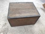 Houten koffertje (vintage), Handtassen en Accessoires, Ophalen, Overige materialen, Gebruikt, Minder dan 50 cm