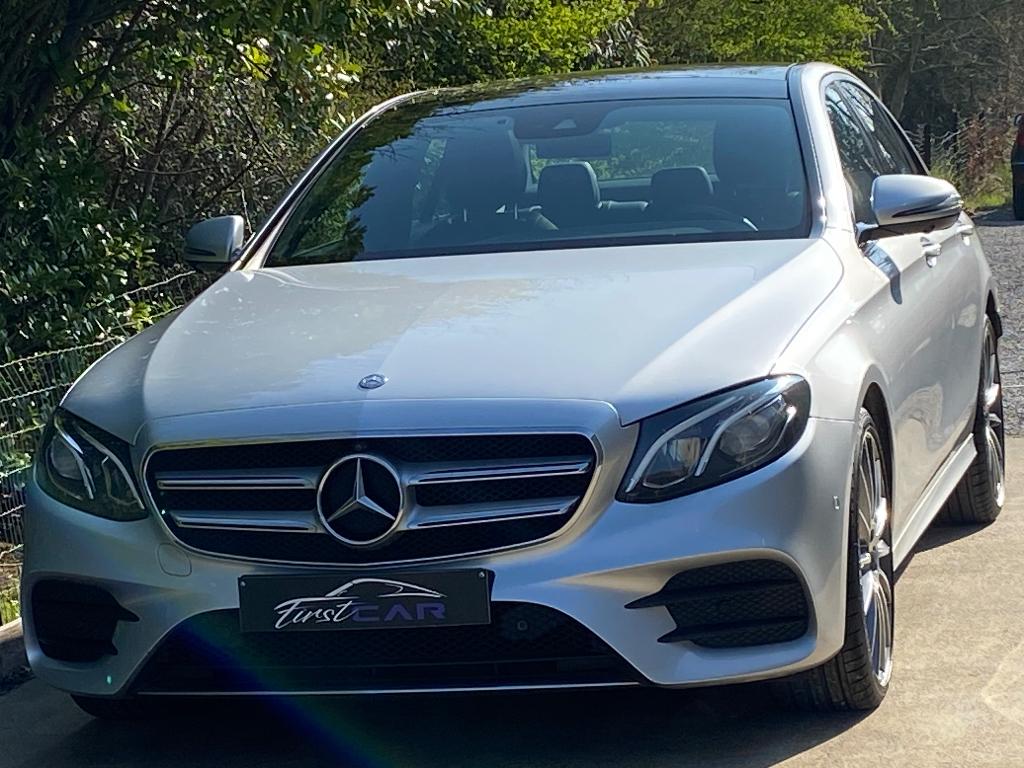 Mercedes E220 blueTEC 06/2015 248040KM -AMG - FULL-GARANTIE!, Auto's, Mercedes-Benz, Automaat, Testrit aan huis, 5 deurs, Zilver of Grijs