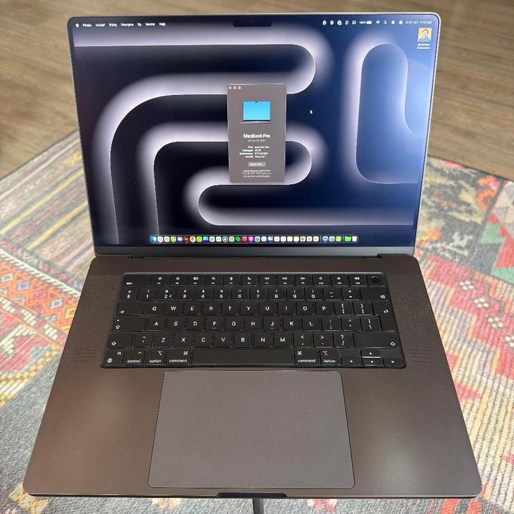 MacBook Pro M4 Max 16” | 36GB RAM | 1TB SSD | Topstaat, Informatique & Logiciels, Apple Macbooks, Comme neuf, MacBook, 16 pouces