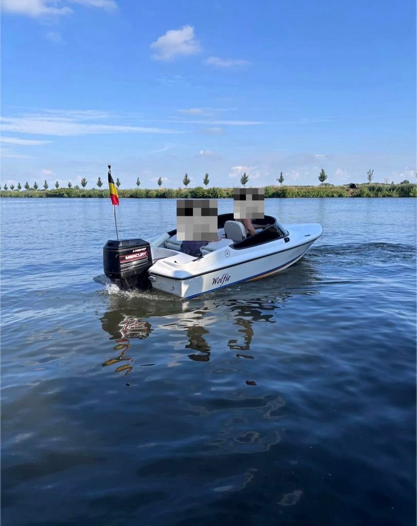 Speedboot, Sports nautiques & Bateaux, Bateaux à moteur & Yachts à moteur, Comme neuf, Moteur hors-bord, Enlèvement