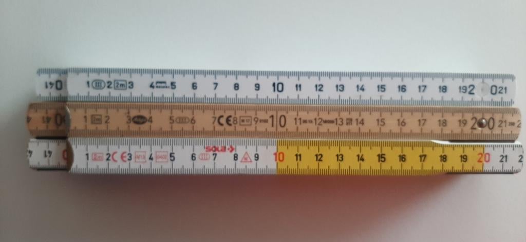 TE KOOP 3 ST.METERS=5 €, Diversen, Schrijfwaren, Ophalen