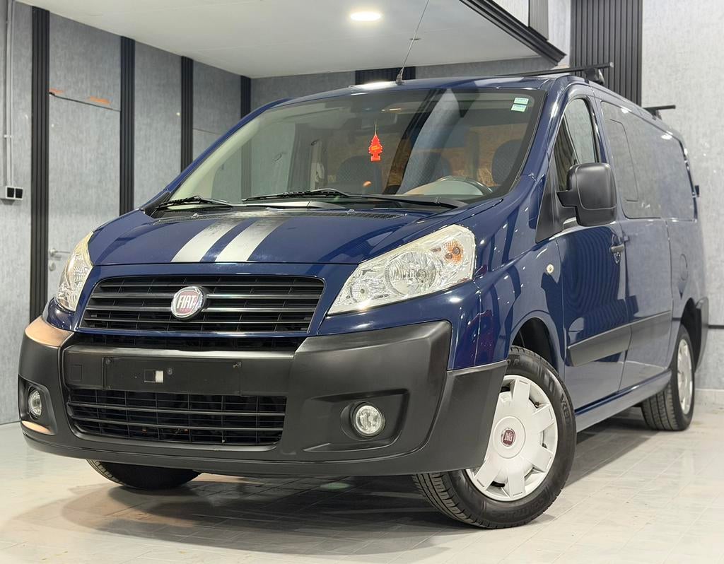 FIAT SCUDO 130 000 KM 2.0HDI 3PL AIRCO LONG CHÂSSIS PARFAITE, Euro 5, Achat, Entreprise, Boîte manuelle