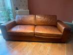 Canapé cuir - 3 places - marron - vintage, Trois personnes, 100 à 125 cm, 200 à 250 cm, Vintage