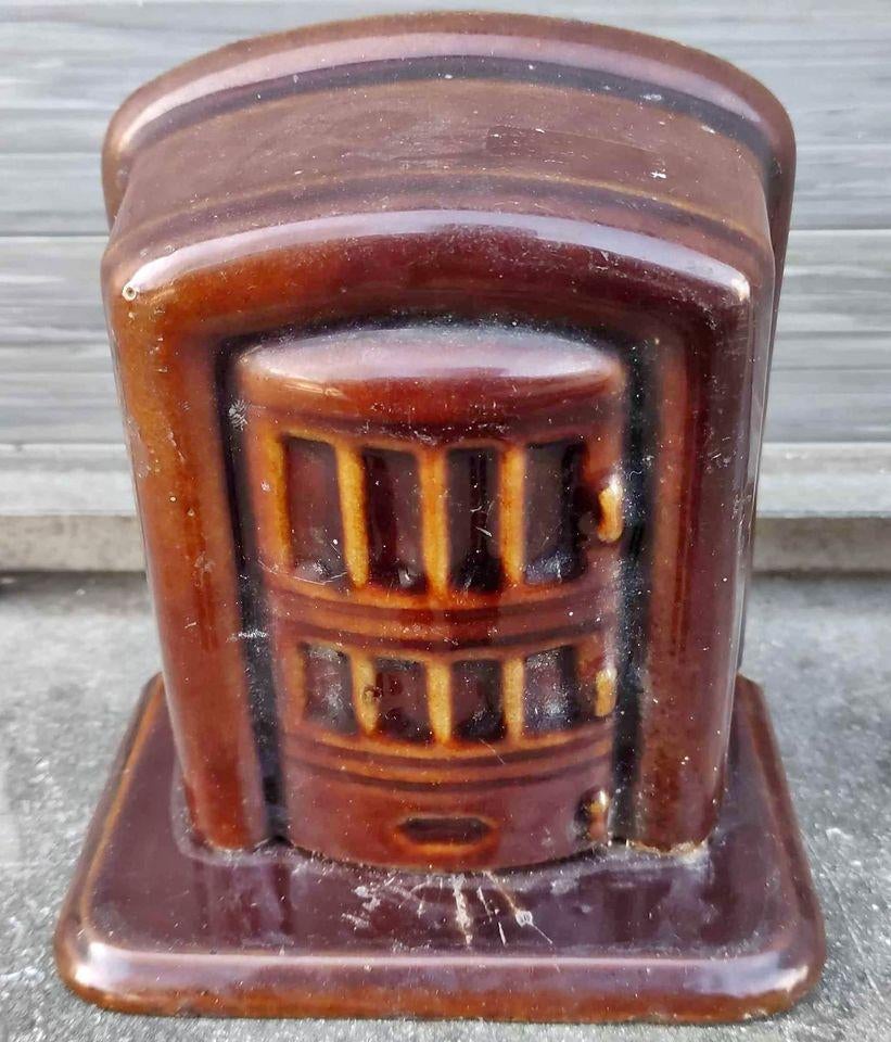 Tirelire en fonte poêle ciney, Collections, Tirelires, Enlèvement ou Envoi