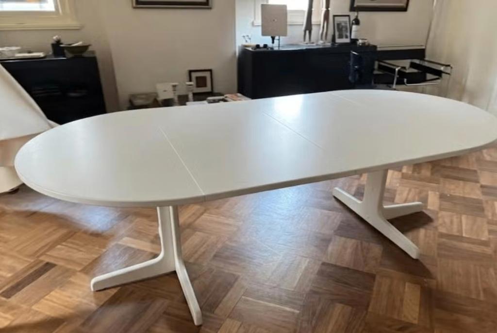 table à manger design scandinave, Maison & Meubles, Enlèvement, Rond